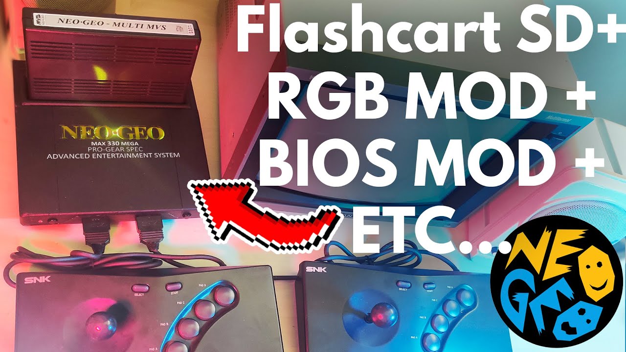 OPEN MVS LA NEOGEO DEFINITIVA + Flashcart  Darksoft Multi MVS Review en Español