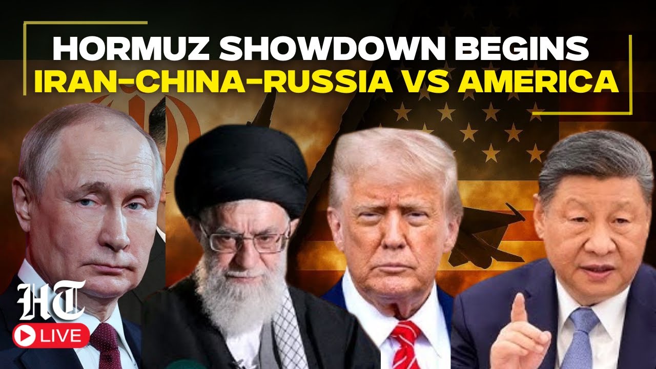 LIVE | Strait of Hormuz Showdown: Iran, China & Russia Go All Out To Challenge US With Naval Drills