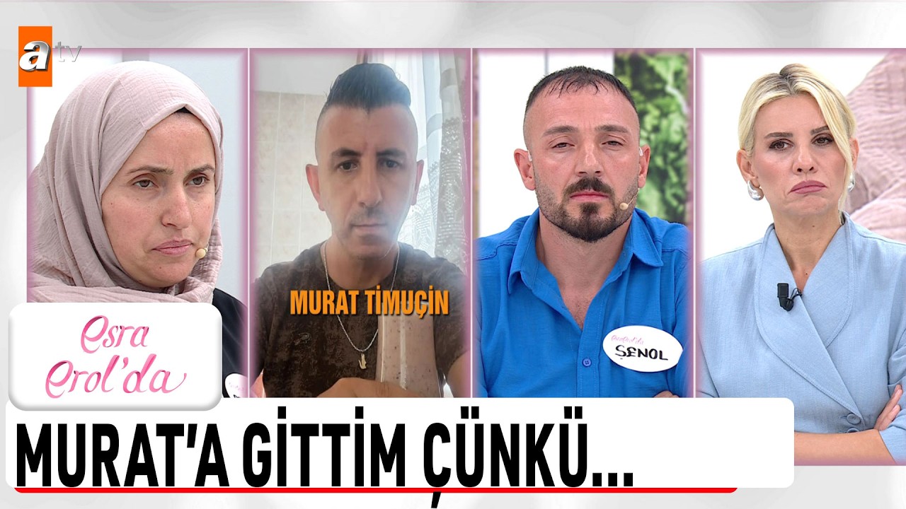 Şenol ve Murat canlı yayında y&uuml;zleşiyor - Esra Erol'da 16 Eyl&uuml;l 2026
