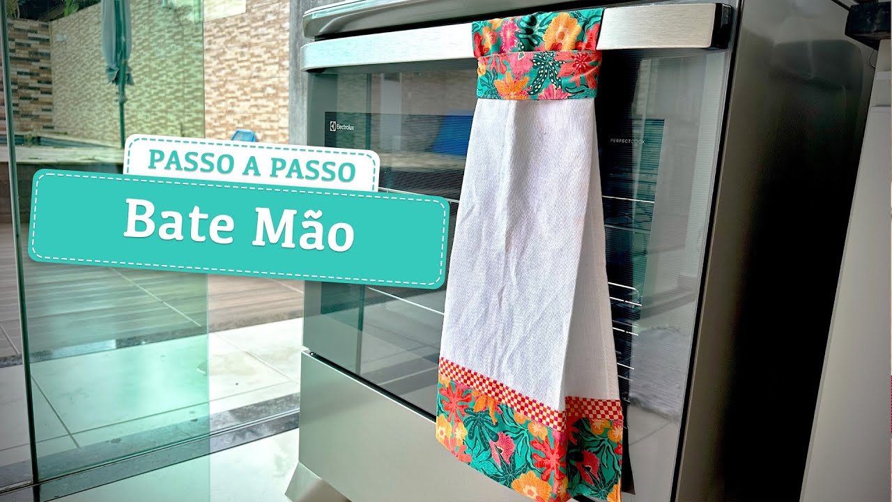 Costure um Bate Mão Lindo e Lucrativo em Poucos Minutos!