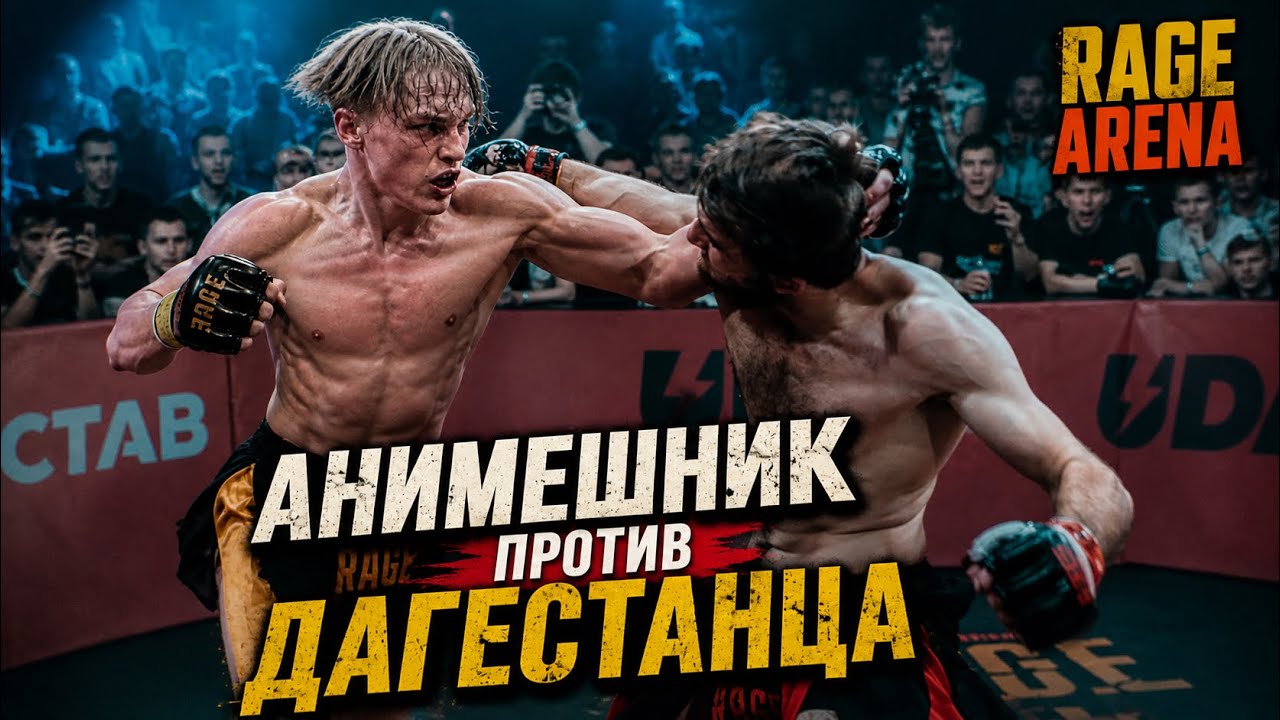 Витал Павловский Бой на Rage Arena. Учиха Обито. Аниме боец. Кикбоксинг. HATE LOVE FIGHT