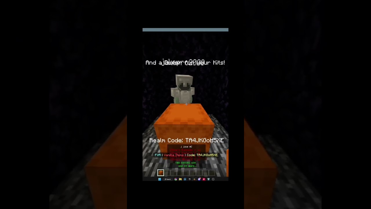 Minecraft Anarchy Realms || 2025 #freetojoin #mcpe #bedrockrealm #anarchy #2b2t #2b2tmcpe