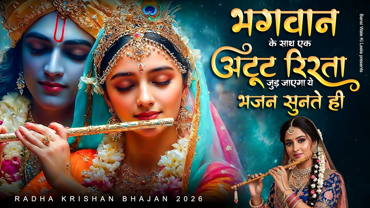 भगवान के साथ एक अटूट रिश्ता जुड़ जाएगा ये भजन सुनते ही | Krishna Bhajan | Radha Bhajan