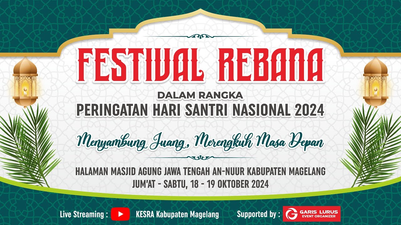 Festival Rebana Dalam Rangka Memperingati Hari Santri Nasional 2024 Kabupaten Magelang Tahun 2024