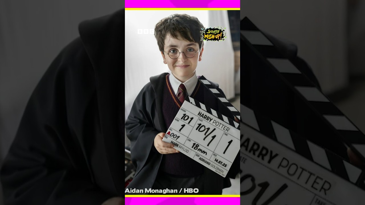 Dominic McLaughlin talks about becoming the NEW Harry Potter! | Saturday Mash-Up! | CBBC