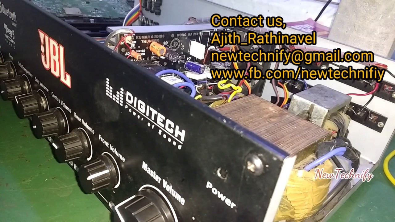 Amplifier Humming Sound Identify & Rectify || 5.1 Amplifier || Newtechnify