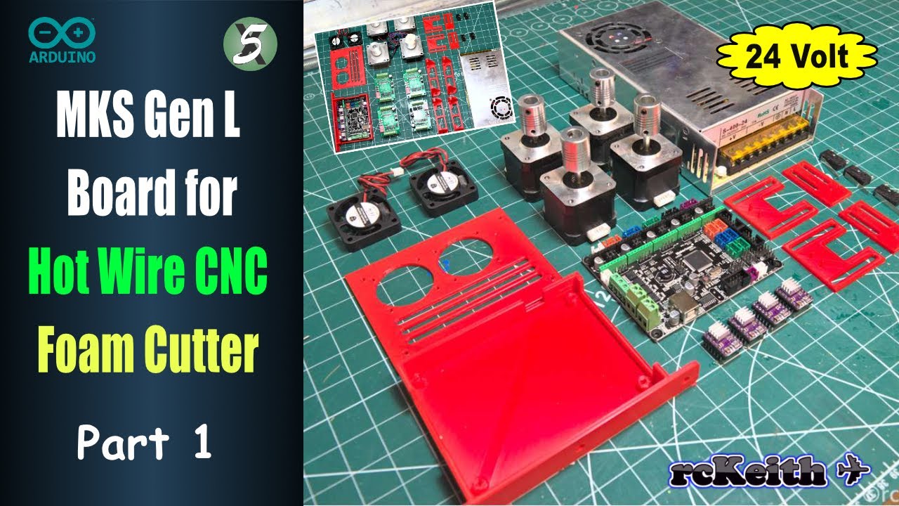 MKS  GEN L For 4 Axis CNC Foam Cutters - Part1