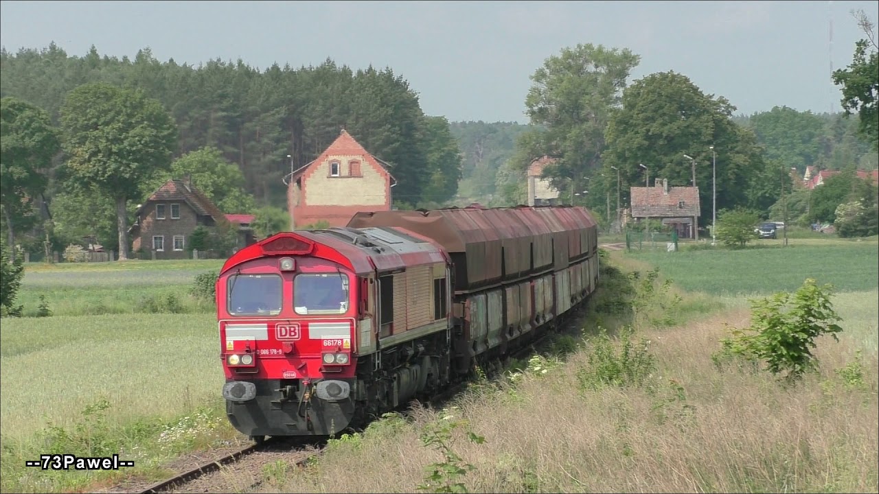 Class 66178 DB Sieniawa Lubuska Część 1