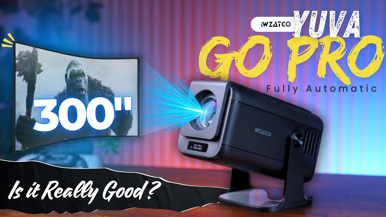 India Ka Pehla True FHD Portable Projector! 🤯 Wzatco Yuva Go Pro Ka Sach!