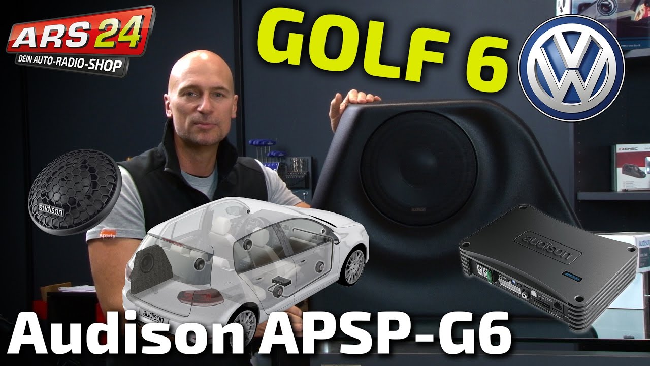 VW Golf 6 Sound-Anlage komplett installieren | Audison APSP-G6