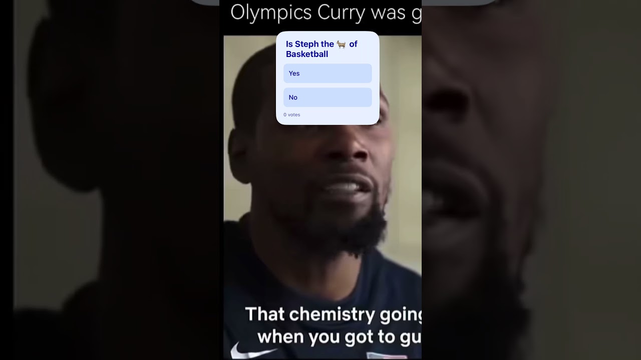 Olympic Steph is the Greatest Show in Sport History of All Time not even Closed Do we agree on that