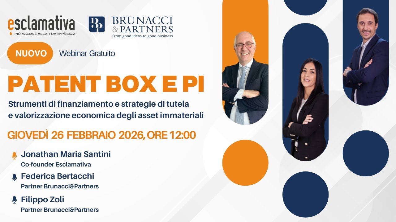 PATENT BOX E PROPRIETÀ INTELLETTUALE