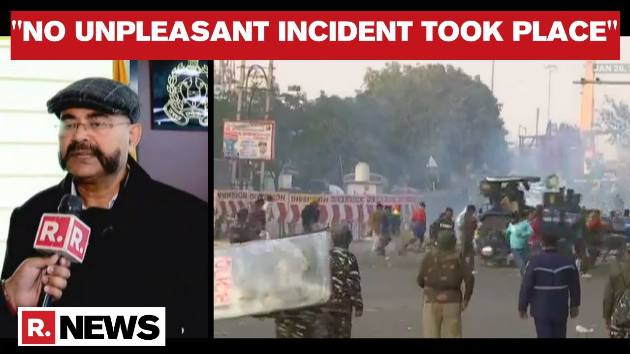 UP ADG Speaks On Law & Order Situation During Republic Day Celebrations Amid Farmers' Agitation
