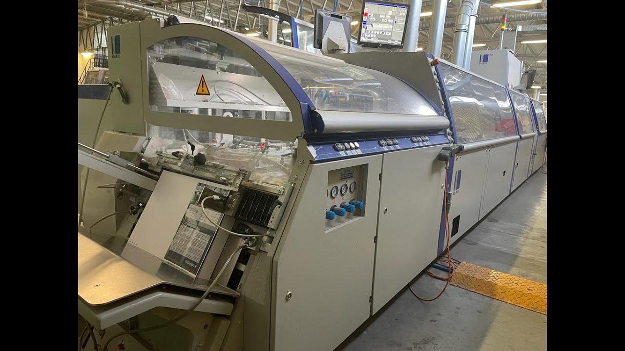 Kolbus KM 600 line (year 2016) in production