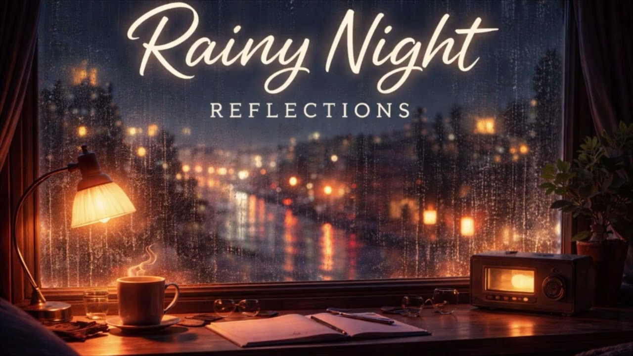 Rainy Night Reflections 🌧️ – 1 Hour of Melancholic Lofi Study Beats
