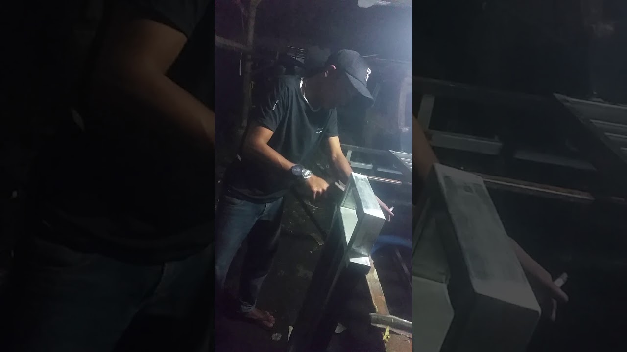 Pagar bahan galpalum