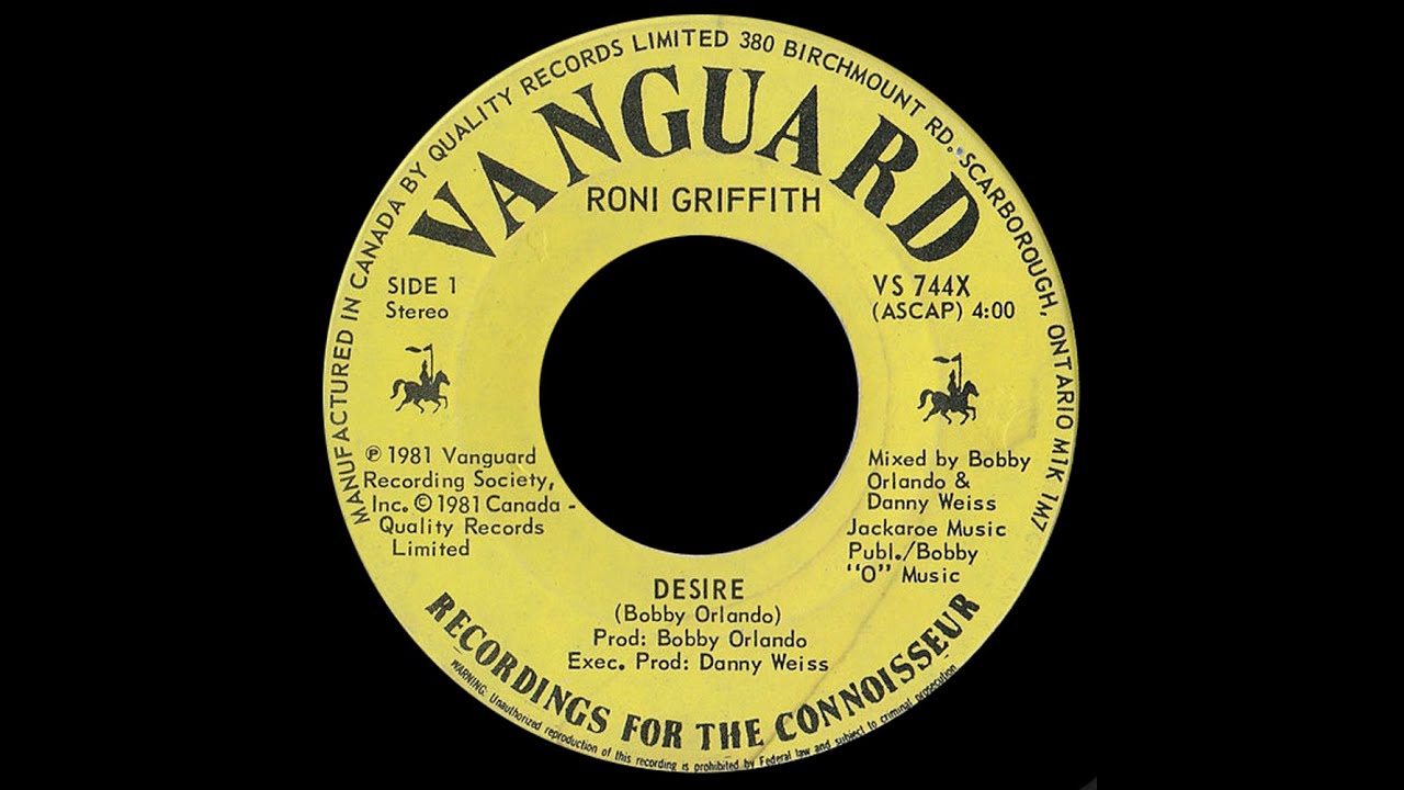 Roni Griffith ~ Desire 1981 Disco Purrfection Version