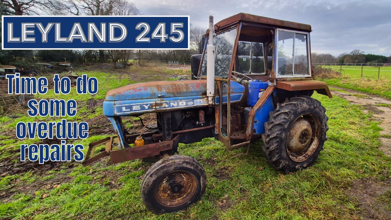 Leyland 245 - Flat Tyres & Broken Hitches! Time to do some overdue repairs