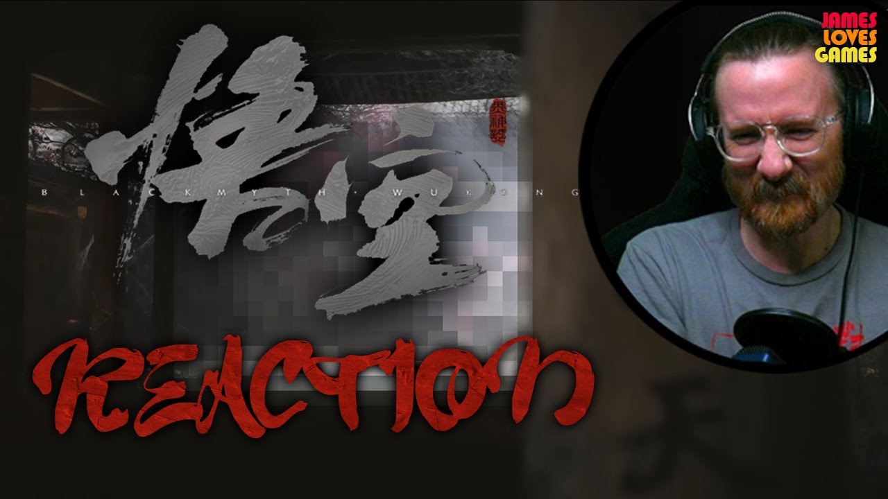 Black Myth Wukong Gameplay Trailer and Cut-scene Reaction