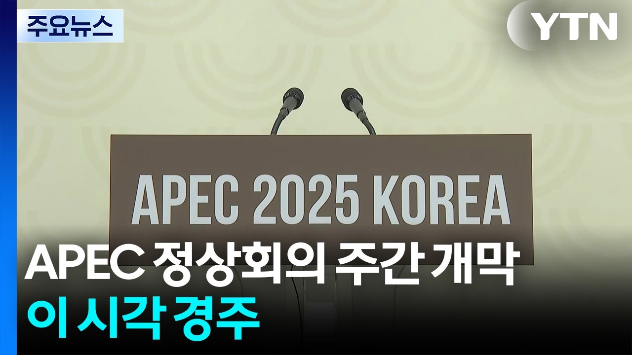 2025 APEC 정상회의 주간 개막...이 시각 경주 / YTN