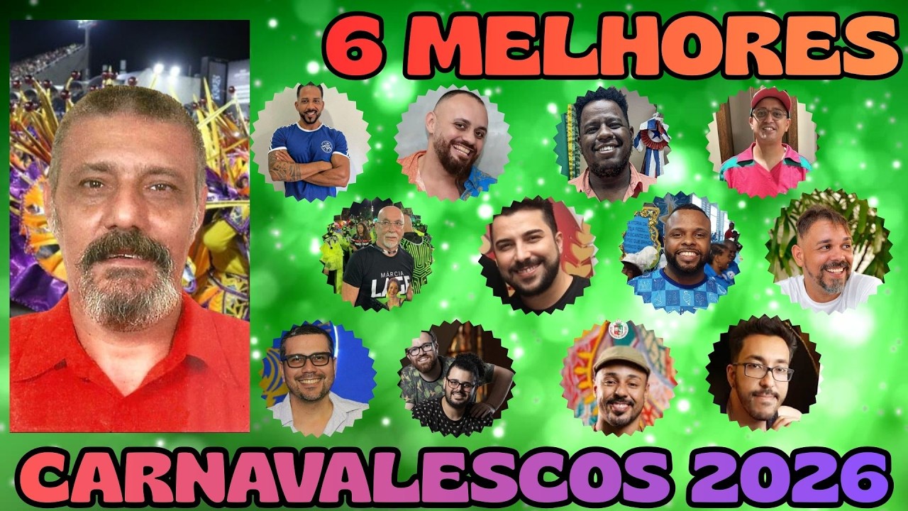 CANAL FOLIA DO REIS - QUEM SERÃO OS 6 MELHORES CARNAVALESCOS APÓS O CARNAVAL 2026