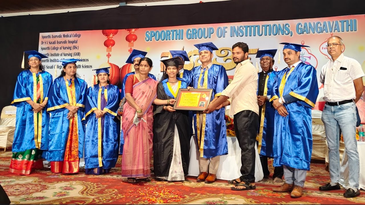 ಸ್ಫೂರ್ತಿ ಕಲರವ- ಇದು ನಮ್ಮ ಹಬ್ಬ ಬಿಎಸ್ಸಿ ನರ್ಸಿಂಗ್ ಅಂತಿಮ ವರ್ಷದ ವಿದ್ಯಾರ್ಥಿಗಳಿಗೆ ಪದವಿ ಪ್ರದಾನ, ಪ್ರತಿಜ್ಞಾವಿಧಿ
