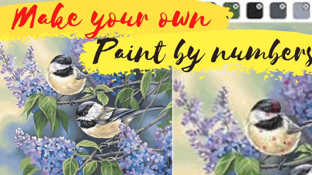 Custom paint by numbers - PBNify