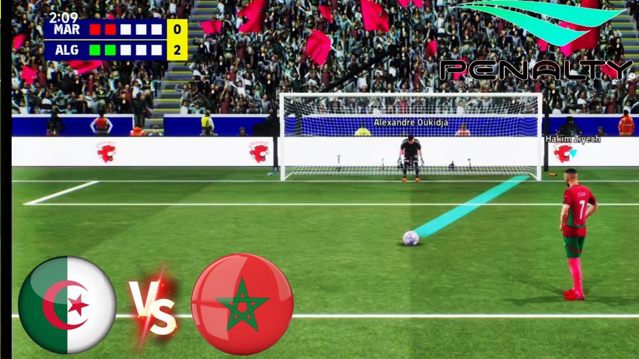 MOROCCO VS ALGERIA AFCON CUP SEMI FINAL PENALTIES 💪 I EFOOTBALL 2026