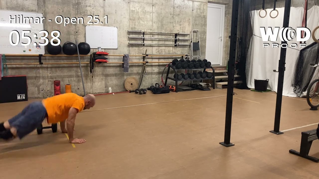 Crossfit Open 25.1, Masters 55+