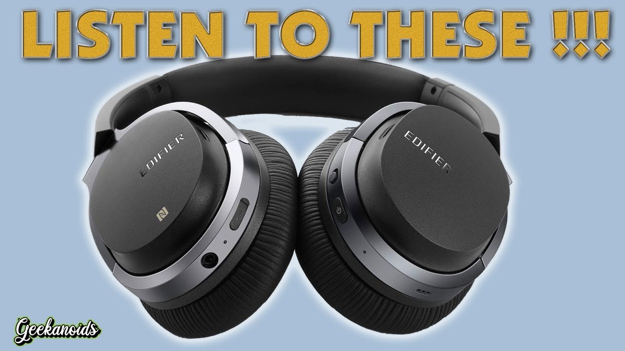 Edifier W860NB Active Noise Cancelling Bluetooth Headphones Review