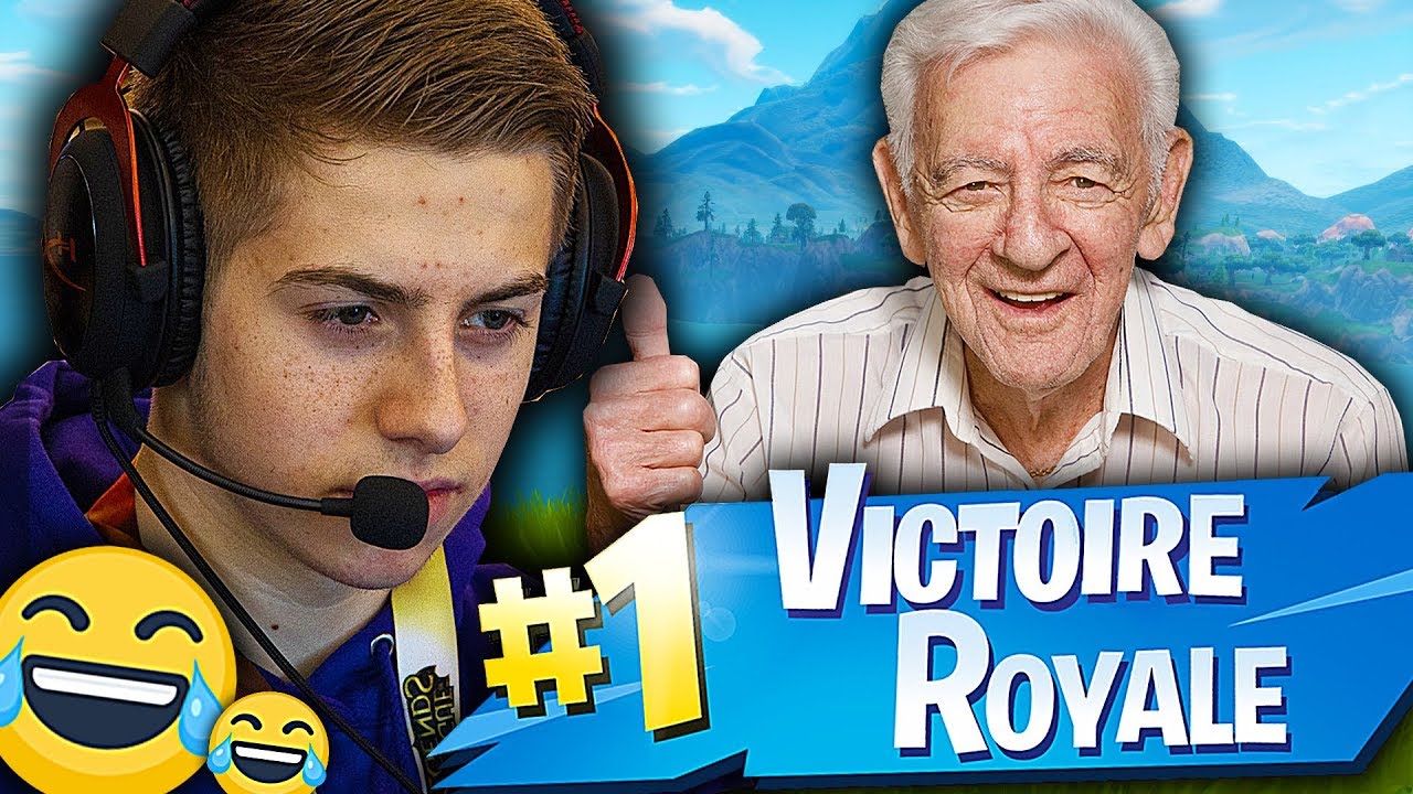 LE PÈRE D'INOXTAG NOUS ENCOURAGE POUR FAIRE TOP 1 SUR FORTNITE BATTLE ROYALE !!!