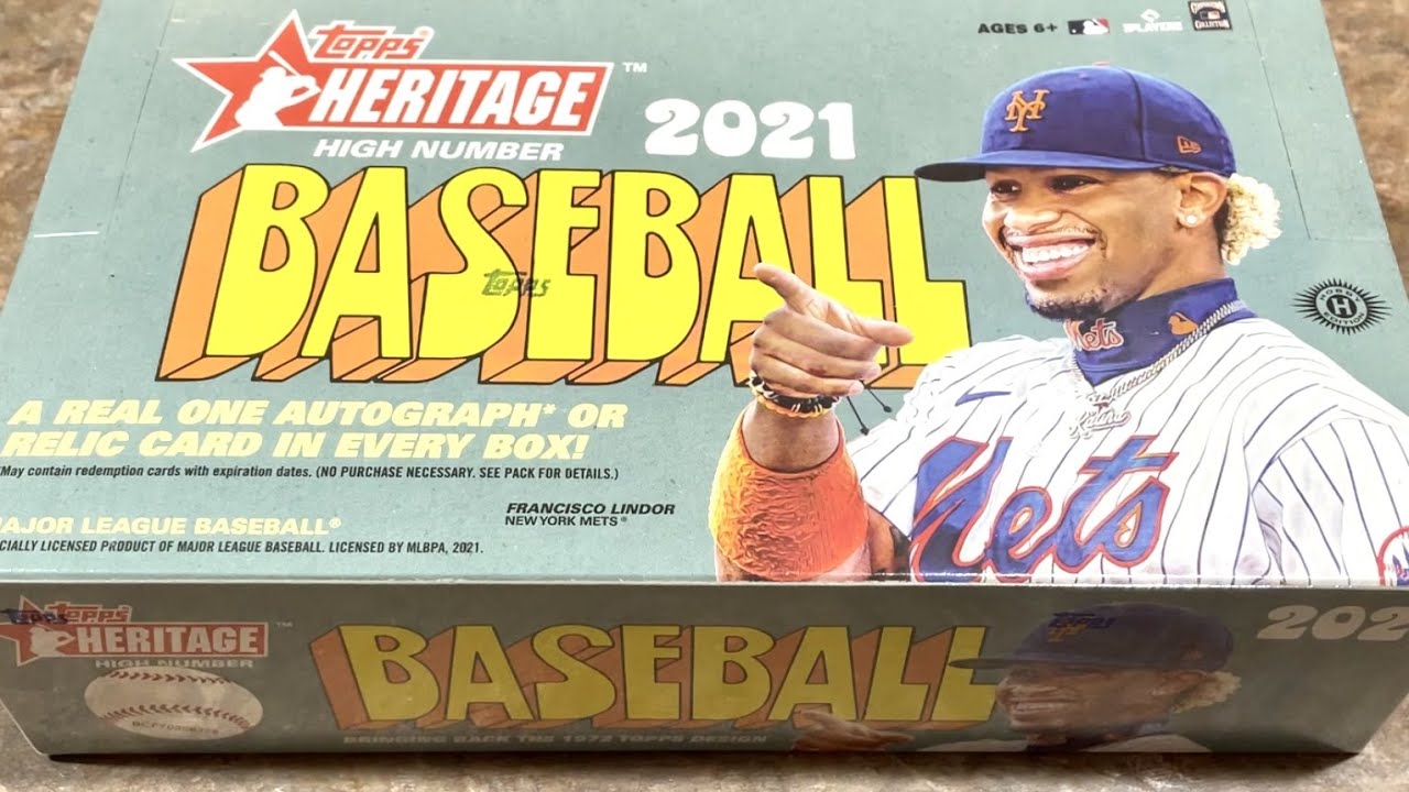 NEW RELEASE!  2021 HERITAGE HIGH NUMBER HOBBY!