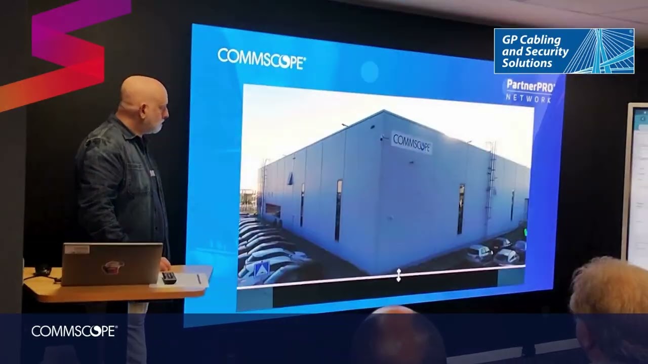 Venha mundo Commscope. Programa Partner Pro, evento.