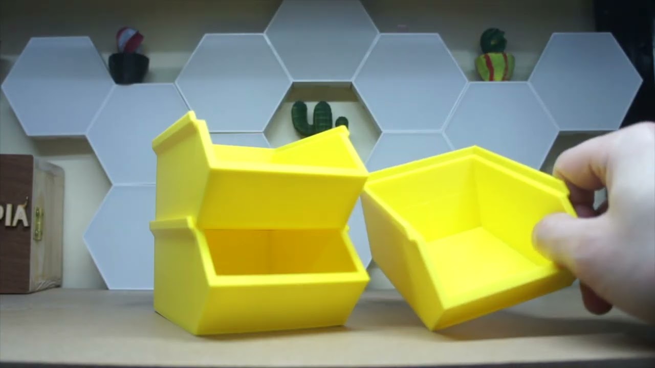 3D Printing a Stackable Storage Box | Print & Final Result