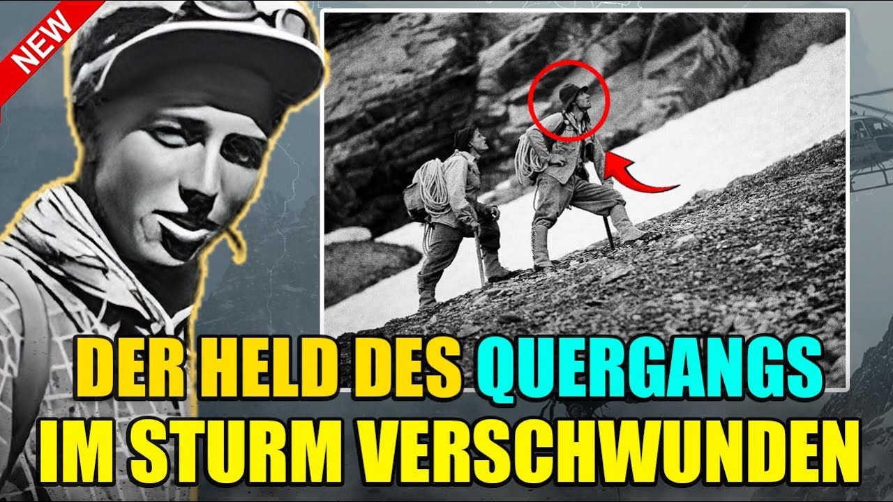 Letzter Moment von Andreas Hinterstoisser &ndash; Vom Sturm am Eiger in den Tod gerissen