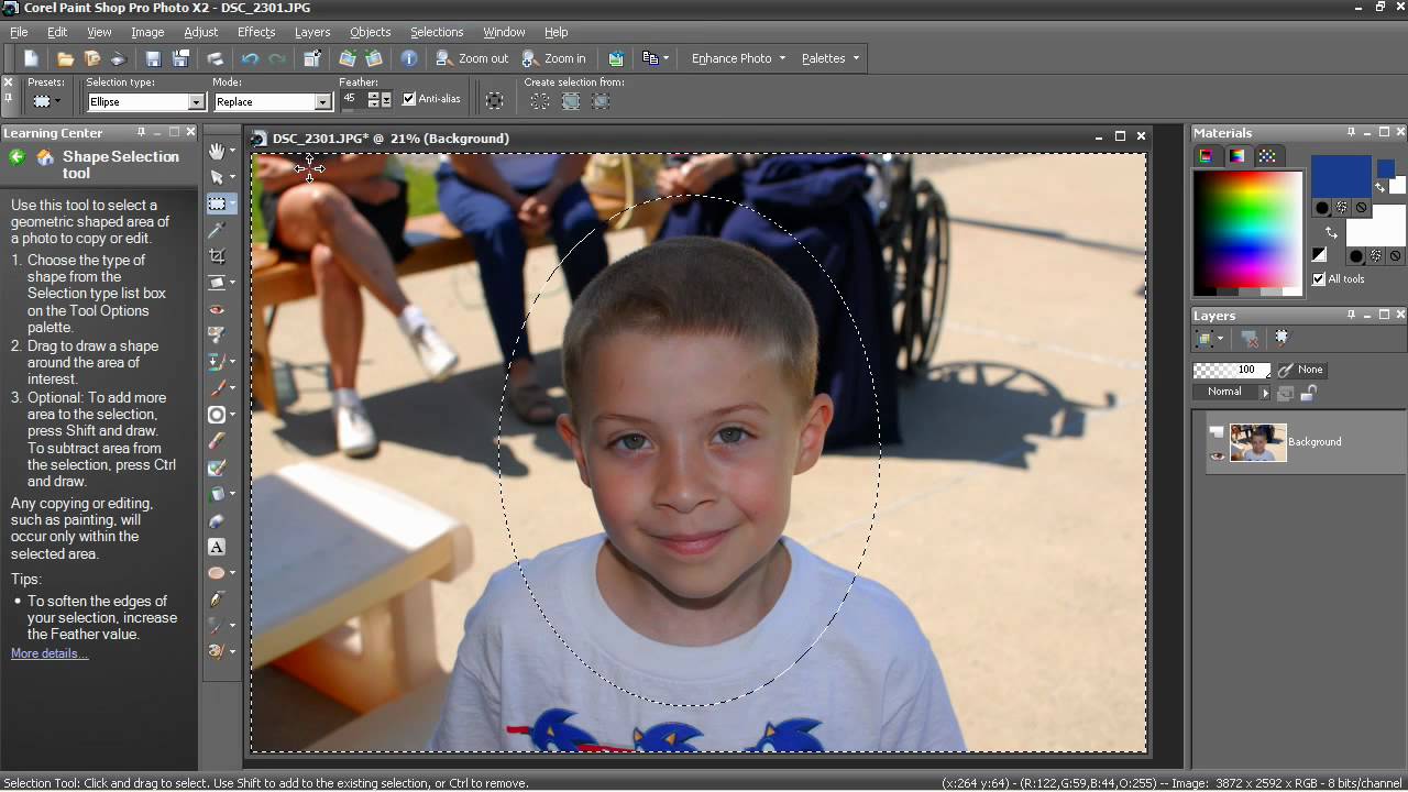 Making Your Own Vignette Frame - PaintShop Pro Photo X2 Ultimate