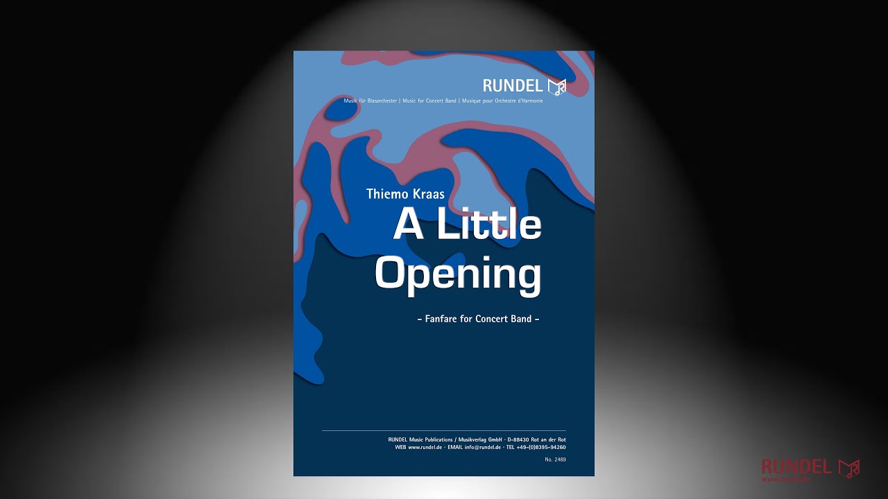 A Little Opening | Thiemo Kraas