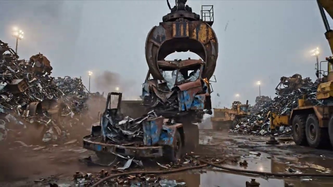 Magnet Arm Slamming Steel – No Music, No Edits