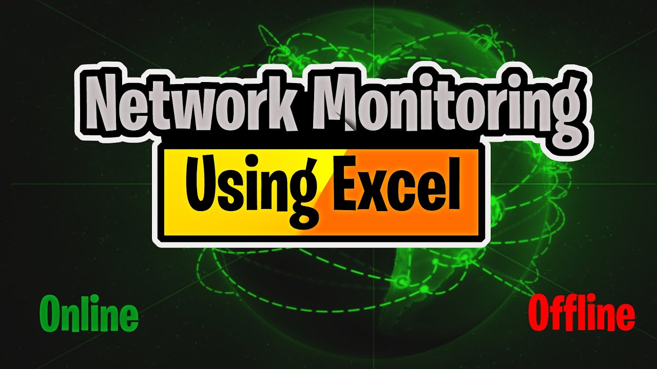 Free Network Monitoring using Excel