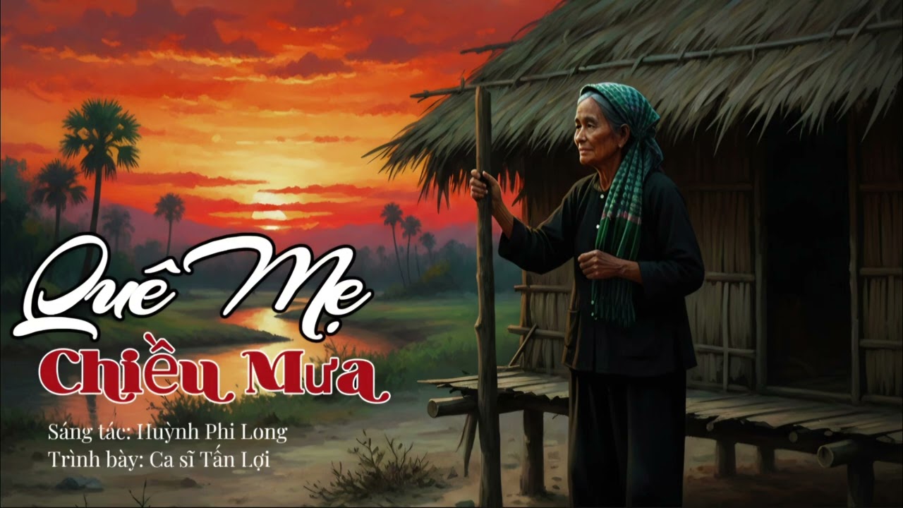 Quê Mẹ Chiều Mưa_Sáng tác Huỳnh Phi Long _Trình bày Ca sĩ Tấn Lợi 