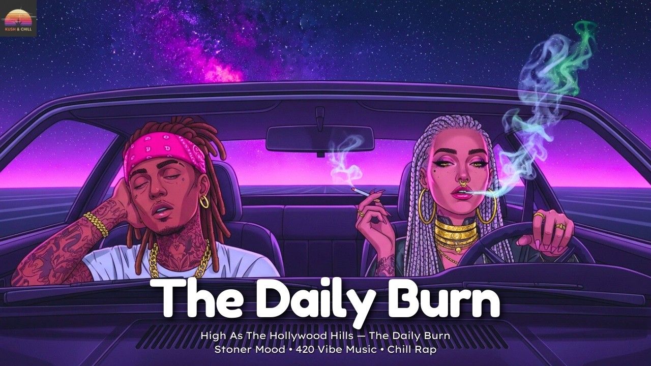 High As The Hollywood Hills — The Daily Burn | Stoner Mood • 420 Vibe Music • Chill Rap