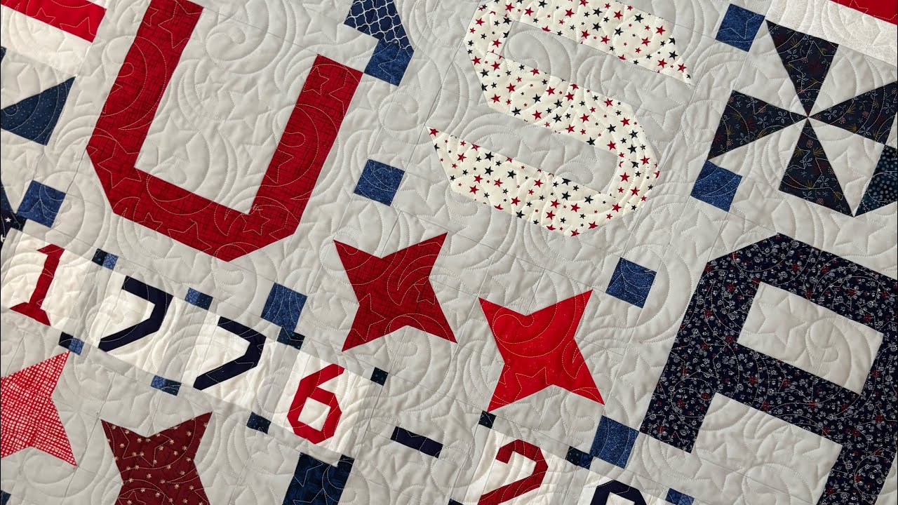 Лоскутное одеяло к 250-летию, одеяло из футболок, Kaffe Fassett, Corey Yoder Abloom, Shannon Cudd...