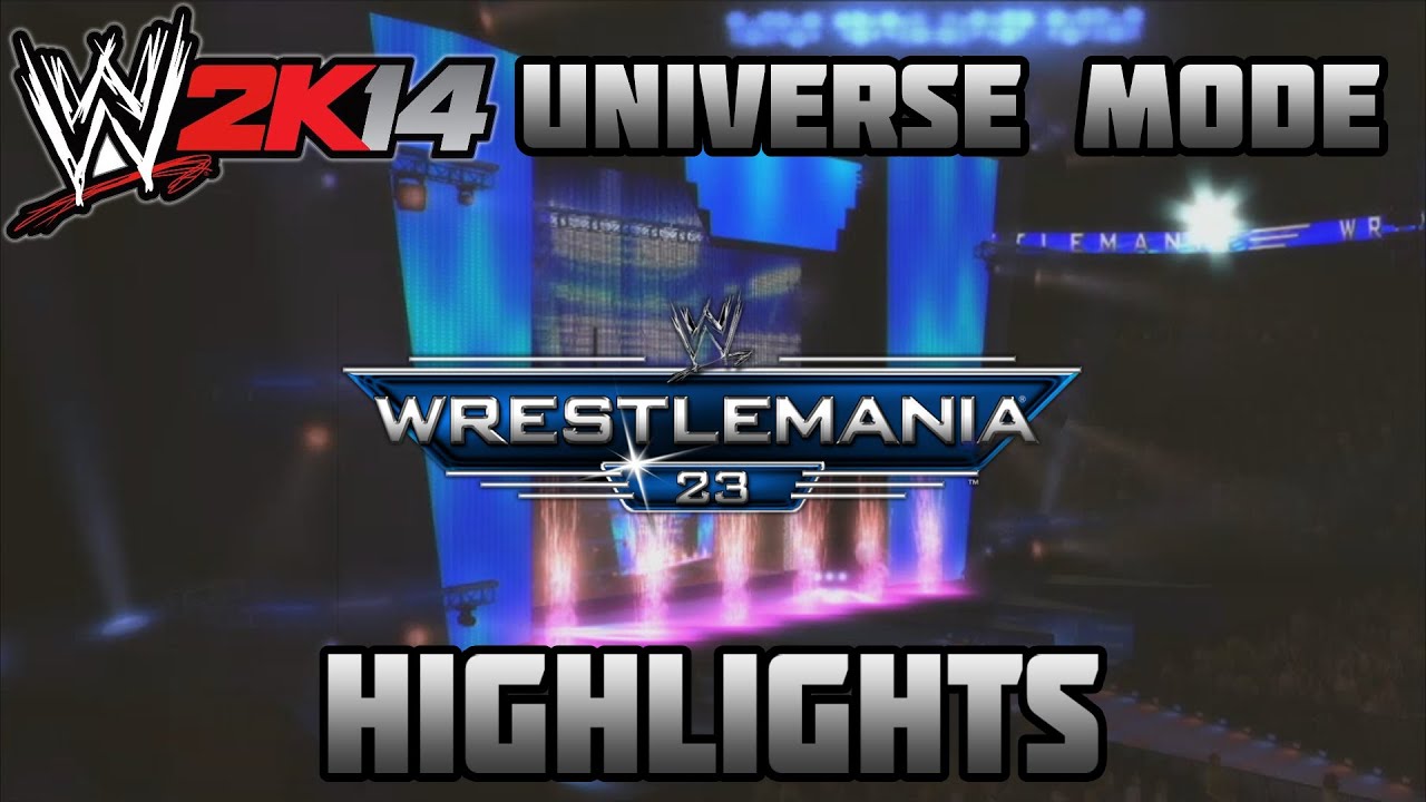 WrestleMania 23 Highlights (WWE 2K14 Universe Mode)