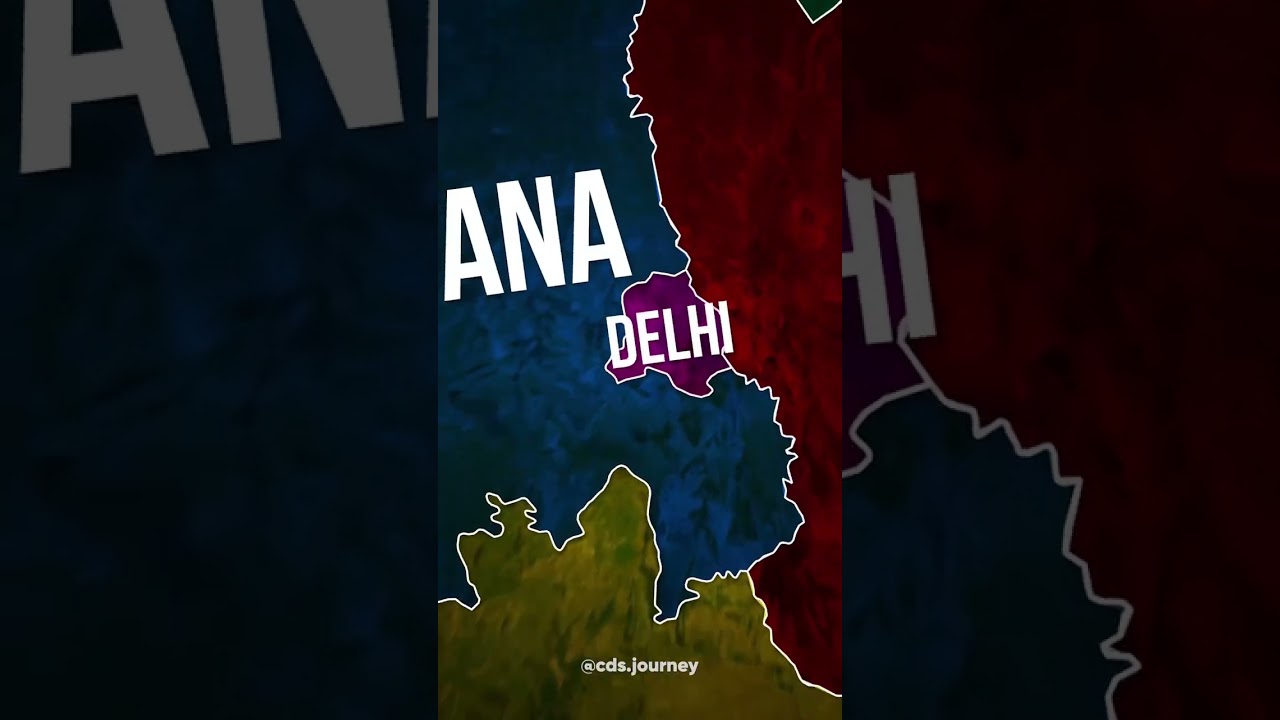 Geography of Uttar Pradesh in 1 min🌍 