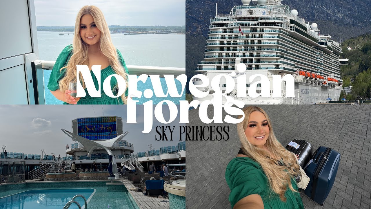 BOARDING THE SKY PRINCESS! Norwegian Fjords Cruise
