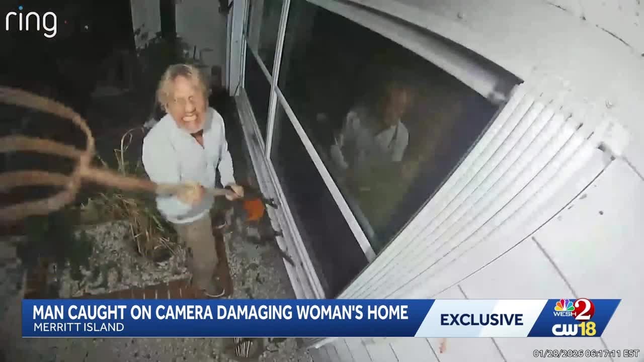 Man attacks Merritt Island neighborhood with hatchet, residents say