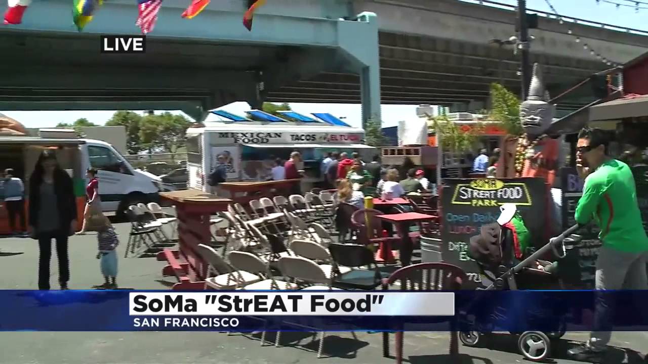 Mobile Weather Lab-Roberta Gonzales visits SOMA Streat Food