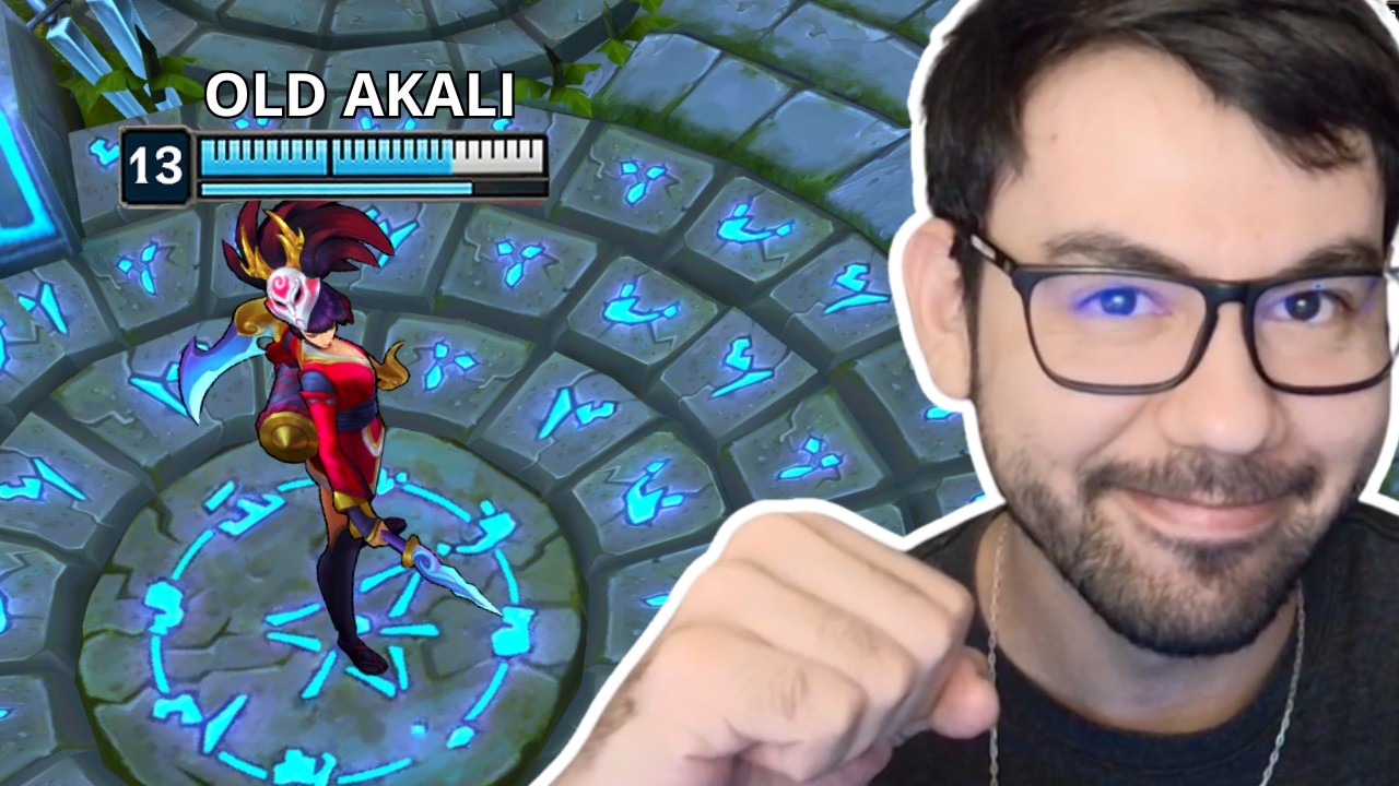 MI PRIMERA PARTIDA CON OLD AKALI EN LOL CLASSIC