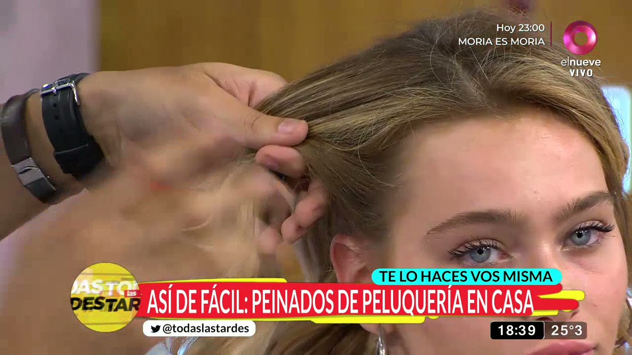 Tres peinados fáciles para las fiestas: ¡Te lo haces vos misma!