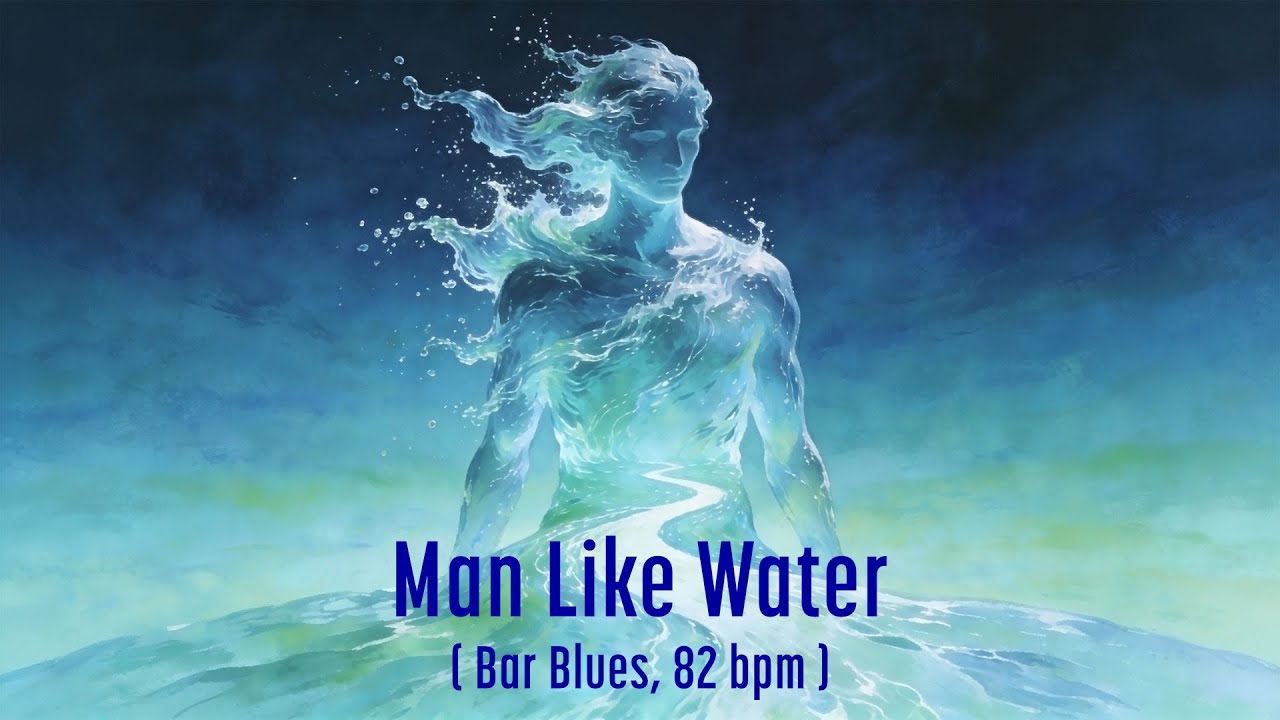 🎵 Man Like Water (Bar Blues, 82 bpm) | 🏚️ #aidôchodca